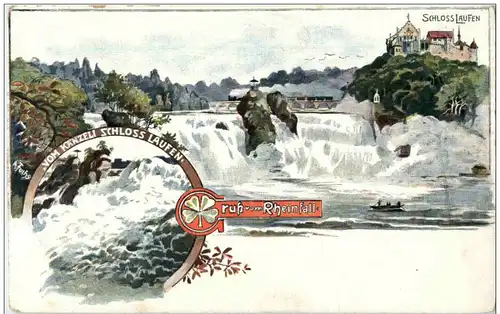 Schaffhausen - Rheinfall -174904