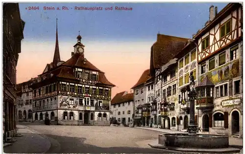 Stein am Rhein - Rathausplatz -174934