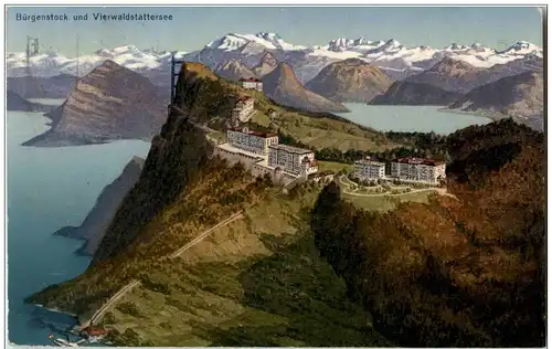 Bürgenstock und Vierwaldstättersee -133414