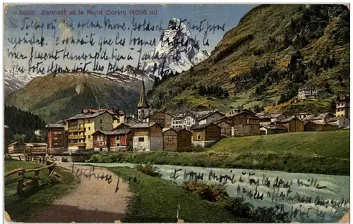 Zermatt et le Mont Cervin -133492