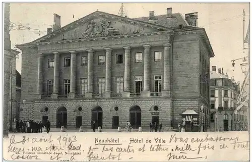 Neuchatel - Hotel de Ville -131960