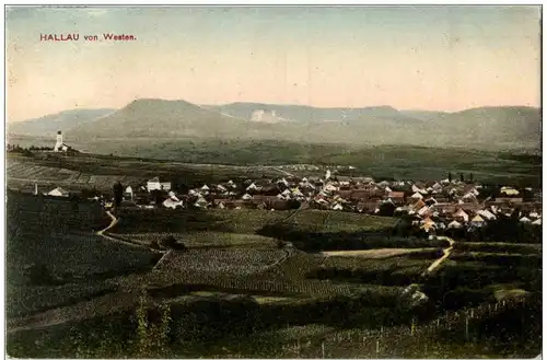 Hallau von Westen -174862