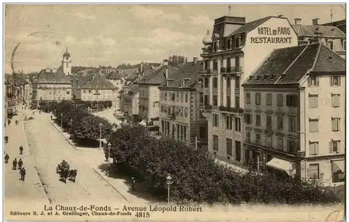 La Chaux de Fonds - Avenue Leopold Robert -175102