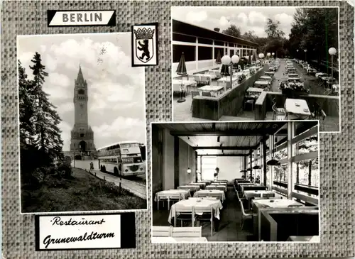 Berlin, Restaurant Grunewaldturm, div.Bilder -345868