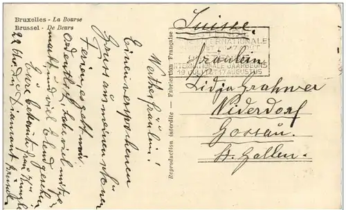 Bruxelles - La Bourse -130778