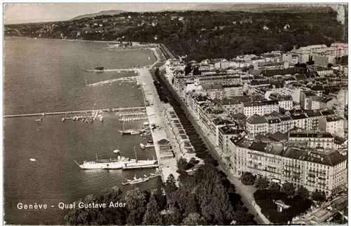 Geneve - Quai Gustave Ador -132722