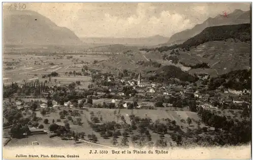 Bex et la Pleine du Rhone -132552