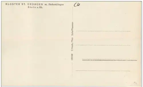 Stein am Rhein - Kloster St. Georgen -174792