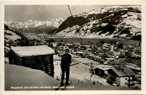 Zell am See, mit steinernen Meer vom Skilift -346168