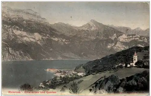 Walensee - Unterterzen und Quarten -132774