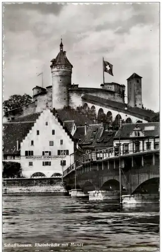 Schaffhausen - Rheinbrücke -174766