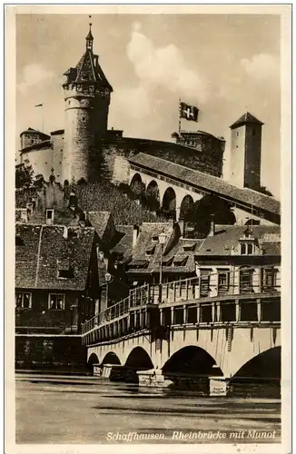 Schaffhausen - Rheinbrücke -174788