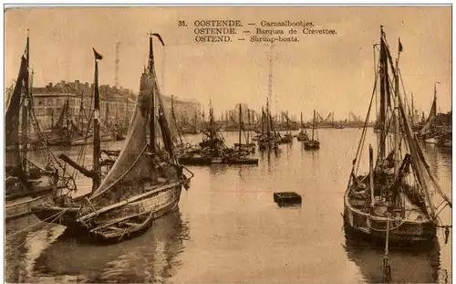 Oostende - Garnaalbootjes -131094