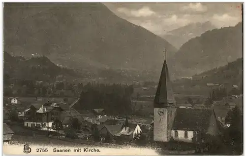 Saanen mit Kirche -133128