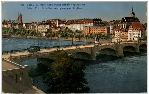 Basel - Mittlere Rheinbrücke -133152