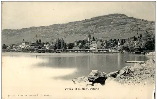 Vevey et le Mont Pelerin -133622