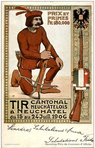 Neuchatel - TIR Cantonal 1906 -175188