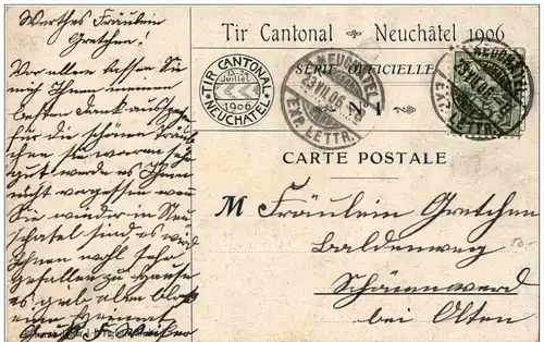 Neuchatel - TIR Cantonal 1906 -175188