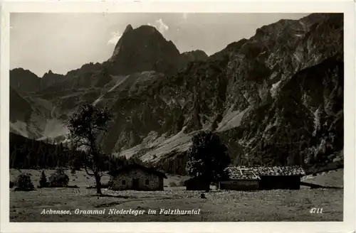 Achensee, Grammai Niederleger im Falzthurntal -346468