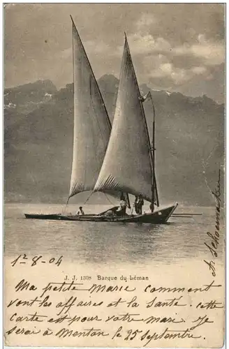 Barque du Leman -133686