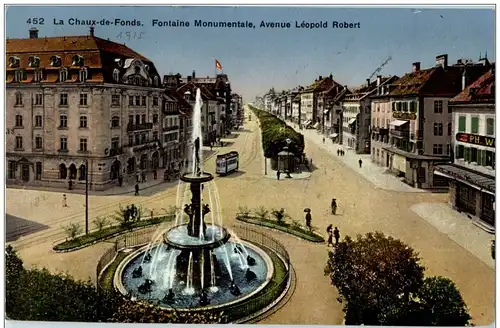 La Chaux de Fonds - Fontaine Monumentale -175092