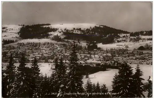 La Chaux de Fonds en hiver -175134