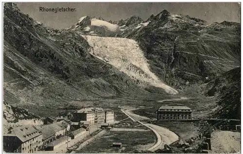 Rhonegletscher mit Gletsch -133008