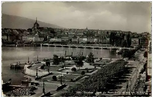 Geneve - Quai du Mont blanc -133604