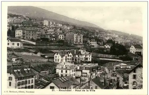 Neuchatel - Haut de la ville -175256