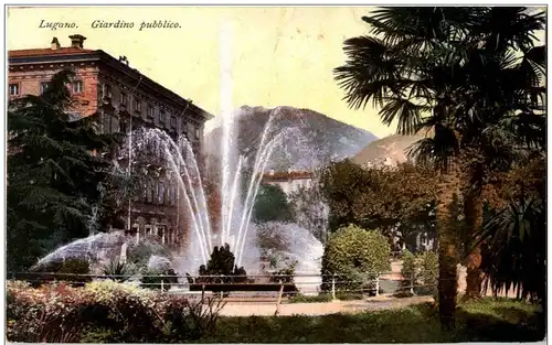 Lugano - Giardino pubblico -133126