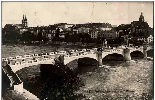 Basel - Mittlere Rheinbrücke -133350
