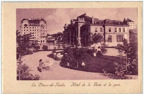 La Chaux de Fonds - Hotel de la Poste et la gare -175442