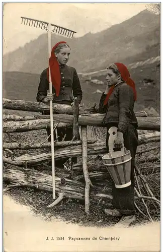 Paysannes de Champery -133150