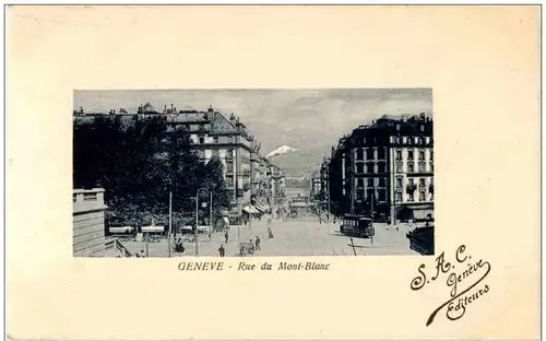 Geneve - Rue du Mont Blanc -133712