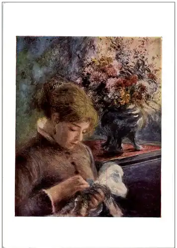 Auguste Renoir - Lady Sewing -131598