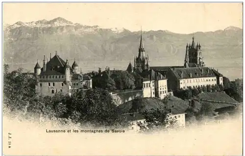 Lausanne et les montagnes de Savoie -133626