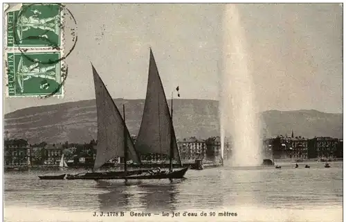Geneve - Le Jet d eau -133776