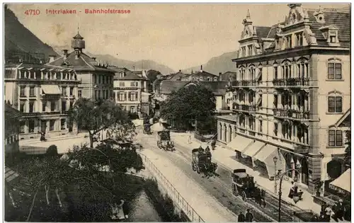 Interlaken - Bahnhofstrasse -133454