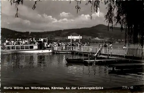Maria Wörth, am Wörthersee, an der Landungsbrücke -346828