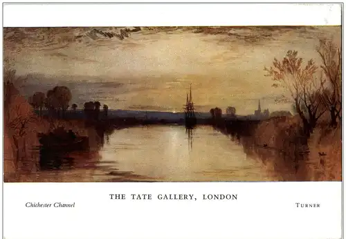 Turner - Chichester Channel - The Tate Gallery -131682