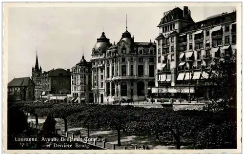 Lausanne - Avenue Benjamin Constant -133756