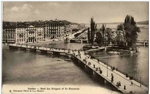 Geneve - Pont des Bergues -133778