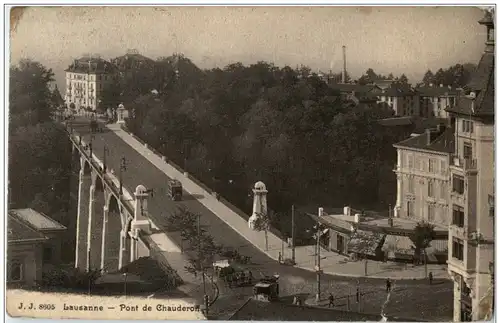 Lausanne - Pont de Chauderon -133680