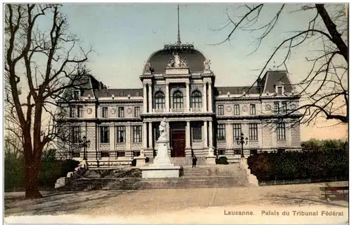 Lausanne - Palais du Tribunal Federal -133720