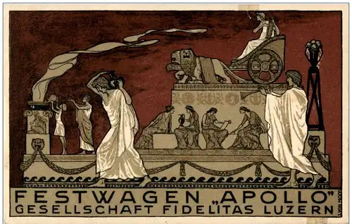 Luzern - Eidgen. Sängerfest 1922 -134398