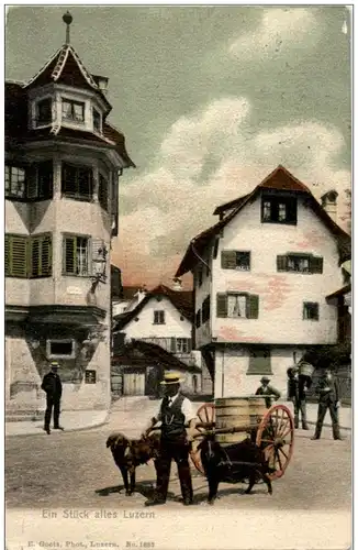 Luzern - Ein altes Stück Luzern -134424