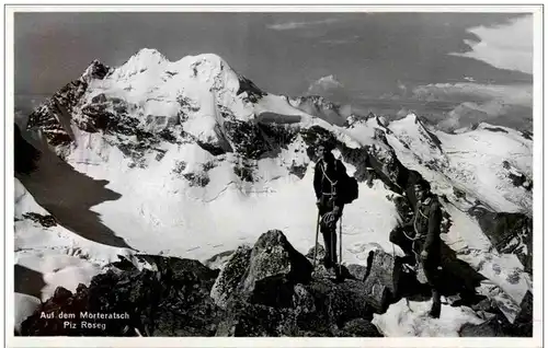 Auf dem Morteratsch - Piz Roseg -134238