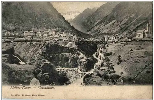 Gotthardbahn - Goeschenen -132302