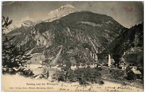 Amsteg und die Windgelle -132398