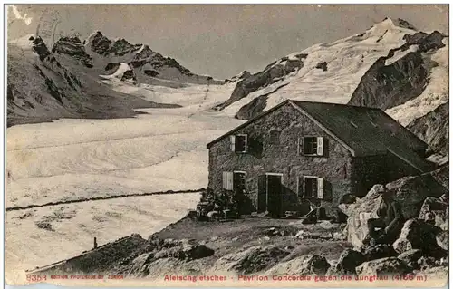 Aletschgletscher - Pavillon Concordia -132430